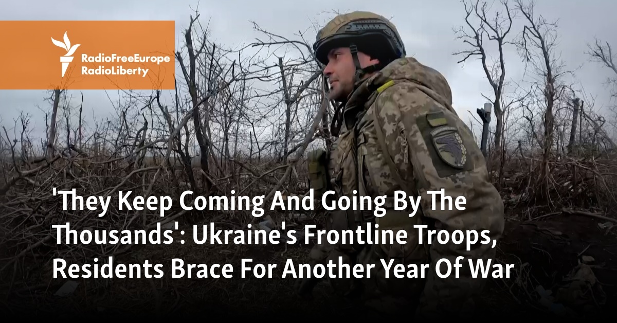 洋楽 10 Years on the Frontline They Keep Coming And Going By The Thousands': Ukraine's Frontline