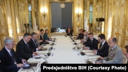 Članovi Predsjedništva BiH sa Macronom razgovarali i o saradnji u oblasti energetike i održivog razvoja.