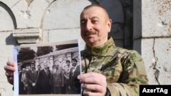 Ильхам Алиев в городе Шуша (Шуши), 14 января 2021 года