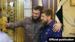 Магомед Даудов и Рамзан Кадыров, архивное фото