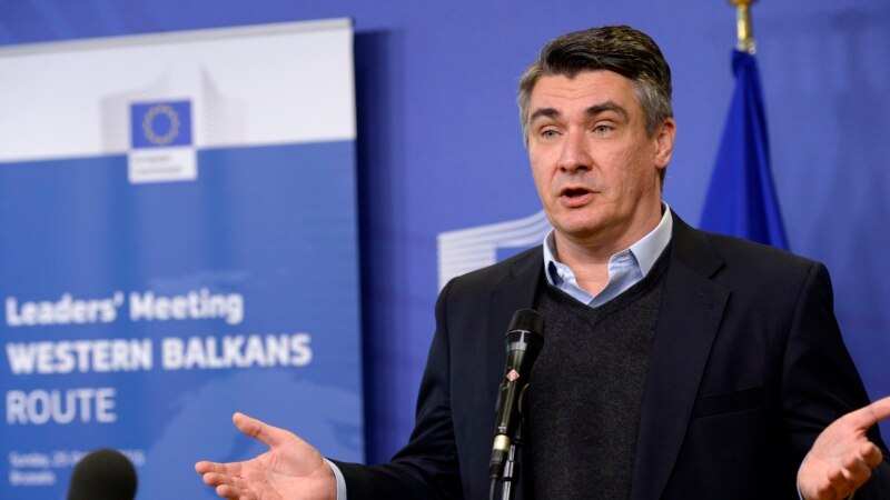 Zoran Milanović kandidat za predsednika Hrvatske 
