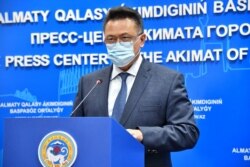 Алматы қалалық денсаулық сақтау басқармасының жетекшісі Тілеухан Әбілдаев.