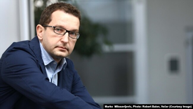Marko Milosavljević (na fotografiji, datum nepoznat): Orban je učestovao na Janšinim stranačkim skupovima i podupirao ga na svim izborima