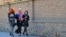Students near the Kabul University. February, 2022.
