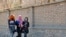 Students near the Kabul University. February, 2022.
