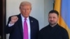 АКШ президенти Дональд Трамп менен Украинанын лидери Владимир Зеленский Ак үйдө, Вашингтон, 17-октябрь, 2025-жыл.