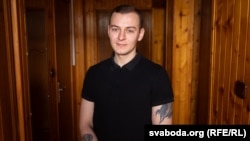 Аляксей Багдзей у варшаўскім прытулку для былых палітвязьняў