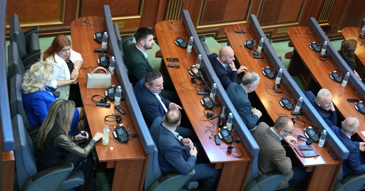 Votimi i nënkryetarit serb  Kuvendi mblidhet për përmbylljen e konstituimit
