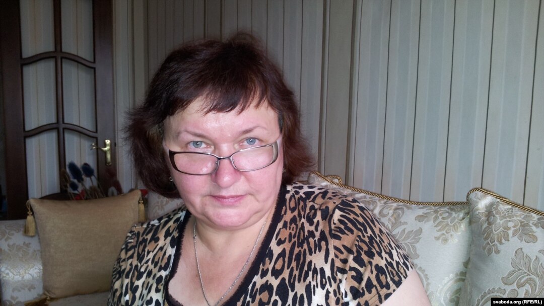 Людміла Кучура, жонка асуджанага Пятра Кучуры