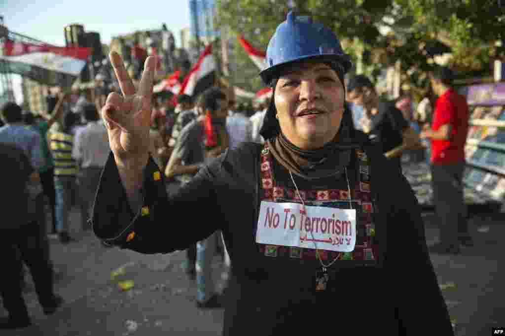 Kairo, 7. juli 2013. Foto: AFP / Khaled Desoukie 