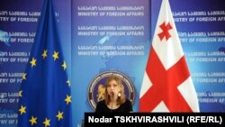 Заместитель министра иностранных дел Грузии Нино Каландадзе