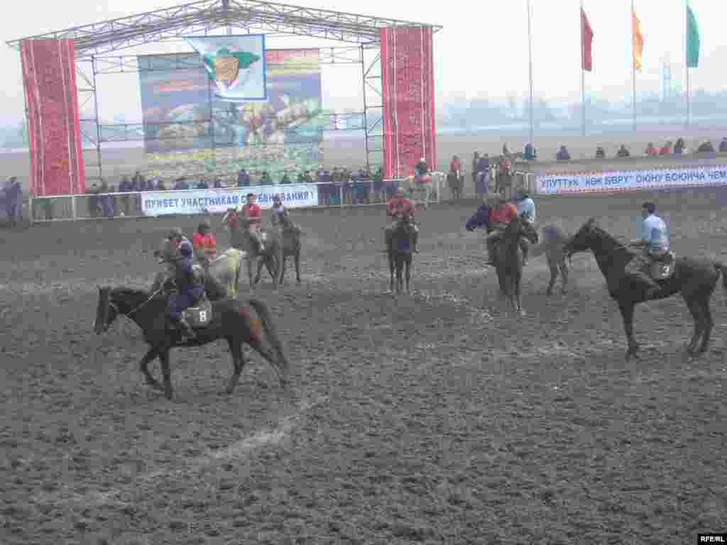 Kyrgyzstan -- National Horses Game Kök-Börü Championship, 23feb2009