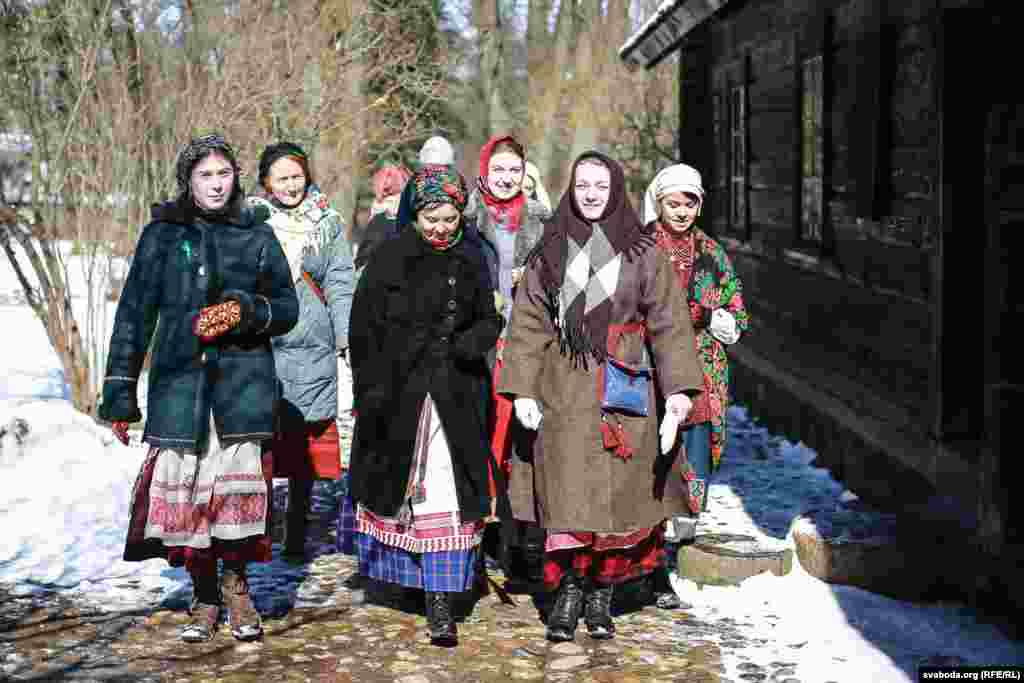 Belarus - Calling of Spring in Vyazynka, 20Mar2016