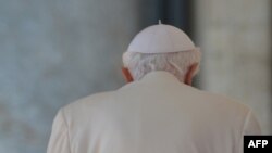 Papa Benedict al XVI-lea la ultima sa audienţă