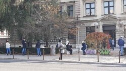 Gužva ispred Doma zdravlja Vrazova, Sarajevo