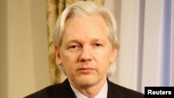 WikiLeaks сайтының негізін қалаған Джулиан Ассанж. Лондон, 30 шілде 2013 жыл.