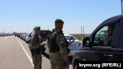 КПВВ «Чонгар», админграница с Крымом 