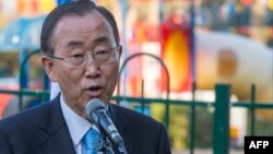 Sekretari i përgjithshëm i Kombeve të Bashkuara, Ban Ki-moon.