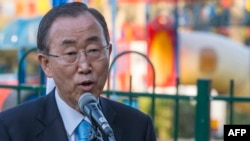 Sekretari i përgjithshëm i Kombeve të Bashkuara, Ban Ki-moon.