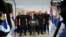 Ministar unutrašnjih poslova Ivica Dačić sa šefovima policije na konferendiji za novinare u Beogradu posle antivladinih protesta, 15. avgust 2025.