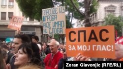 Protesta në Beograd, 30 prill 2016