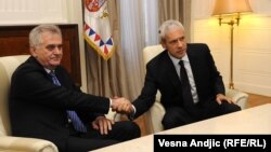 Tomislav Nikolić i Boris Tadić