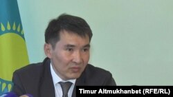 Бауыржан Байсеркин, представитель министерства здравоохранения и социального развития Казахстана. Павлодар, 13 июля 2016 года.