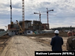 Будівництво храму Збройних сил Росії іде повним ходом, квітень 2019 року
