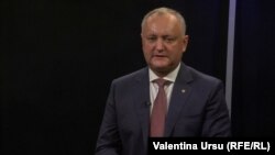 Președintele Igor Dodon în studioul Radio Europa Liberă Chișinău, 18 iunie 2019