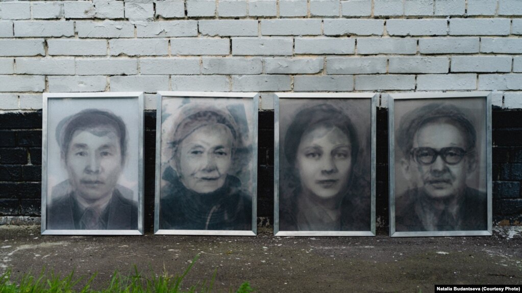Портреты, подготовленные для акции "Несметный полк". Фото: Наталия Буданцева