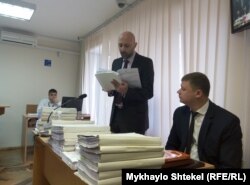 Прокурори Яніс Сімонов і Олександр Проскуренко