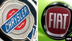 Logo kompanija Krajsler i Fiat