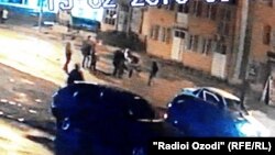 Происшествие засняли камеры наружного наблюдения