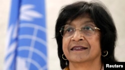 UN High Commissioner for Human Rights Navi Pillay (file photo)