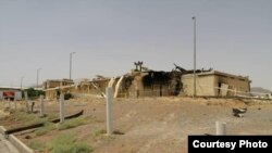 تأسیسات اتمی نطنز پس از وقوع حادثه