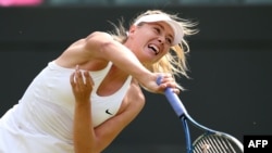 Russian tennis player Maria Sharapova (file photo)