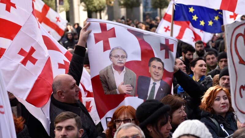 Митинг оппозиции на проспекте Руставели завершен, следующий намечен на 16 декабря