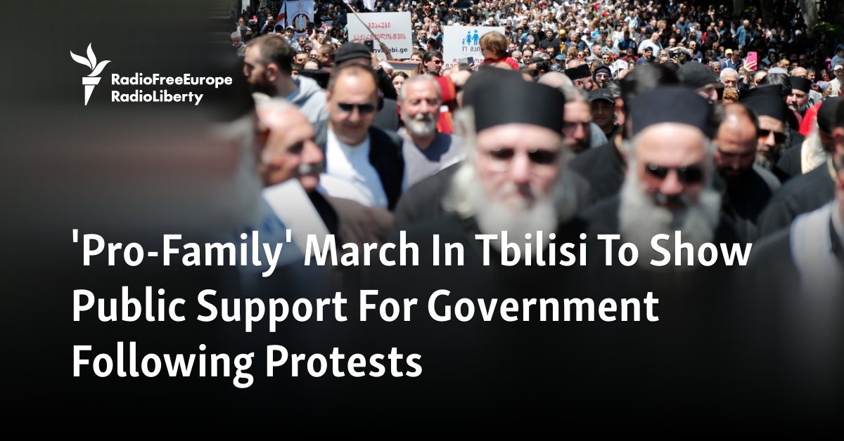 'Pro-Family' March In Tbilisi To Show Public Support For Government Following Protests - Vimarsana News