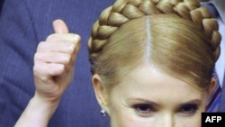 Tymoshenko after surviving the no-confidence vote