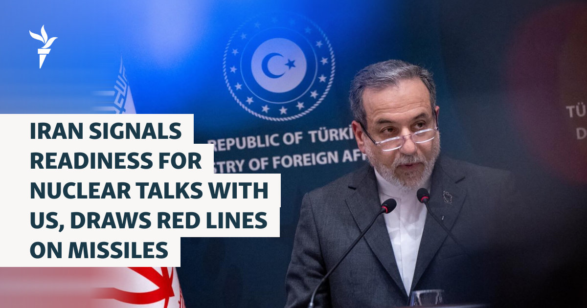 Iran Signals Readiness For Nuclear Talks With US, Draws Red Lines On Missiles