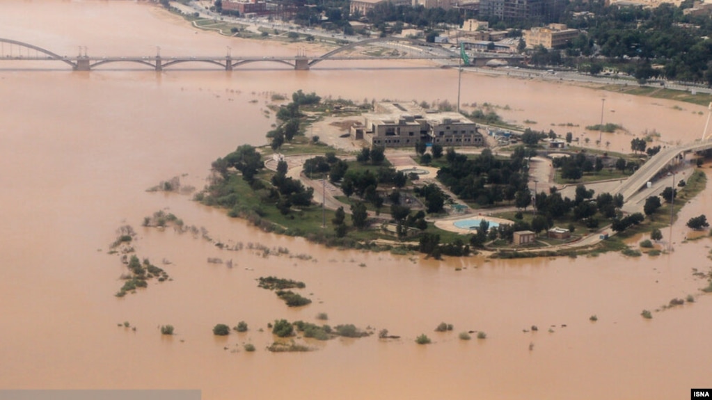 Iran - Floods in southwestern Khuzestan province, March 29, 2019