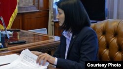 Министр образования Кыргызстана Эльвира Сариева.
