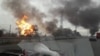 Explosion of gas pipline in southern Iran, March 14, 2019