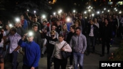 Митинг работников завода БелАЗ