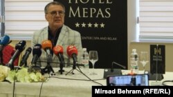 Mamić na konferenciji za tisak u Mostaru, 17. ožuka 2021