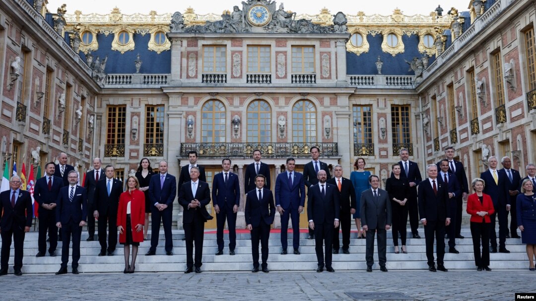 Consecințele războiului ordonat de Vladimir Putin au fost discutate de liderii europeni săptămâna trecută, la Versailles/Franța.