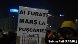 La București și în marile orașe românii protestează împotriva guvernului PSD-ALDE