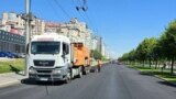 Lucrări de reabilitare a părții carosabile a bulevardului Mircea cel Bătrân, iulie 2024