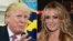 Președintele Donald Trump și actrița porno Stormy Daniels