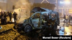 Twin bombings killed 38 people outside an Istanbul stadium on December 10.